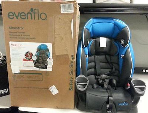 Evenflo Maestro Harnessed Booster Car Seat User Manual